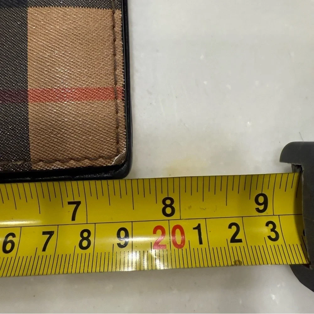 Genuine Burberry Unisex Long Wallet Nova Check With Certificate of Authenticity